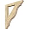 Ekena Millwork Funston Slat Rough Sawn Bracket, Douglas Fir, 4"W x 36"D x 40"H BKT04X36X40FST06RDF - alternate 1